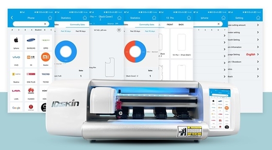 Автомат для резки фильма гидрогеля Idskin мобильного телефона в мелком бизнесе