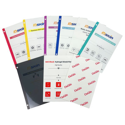 Высококачественная индивидуальная 3D-защитная пленка из ПВХ для экрана, премиум-наклейка на заднюю панель мобильного телефона, водонепроницаемая, с сырьем из ТПУ-бумаги