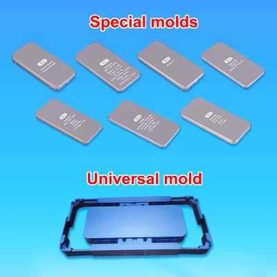 3D-сублимационная машина для телефонных чехлов, оборудованная только универсальными формами для всех моделей телефонов