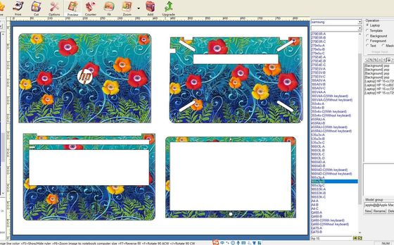 Машина для изготовления скинов для ноутбуков, разработанная для личного DIY и профессионального использования, с комплексным пакетом материалов и программной поддержкой
