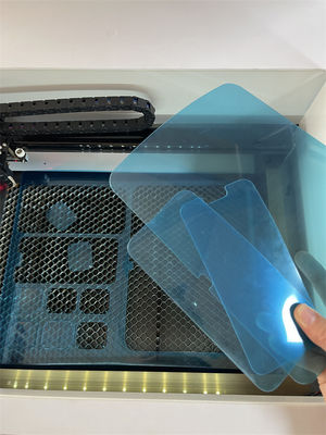 Screen Protector Laser Cutting Machine supporting any model and shape with easy modification and addition of template data