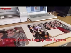 кожа ноутбука стикера 3D Daqin изготовленная на заказ делая машину