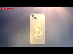 Мобильное вырезывание и гравировальный станок лазера экрана для магазина аксессуаров телефонов